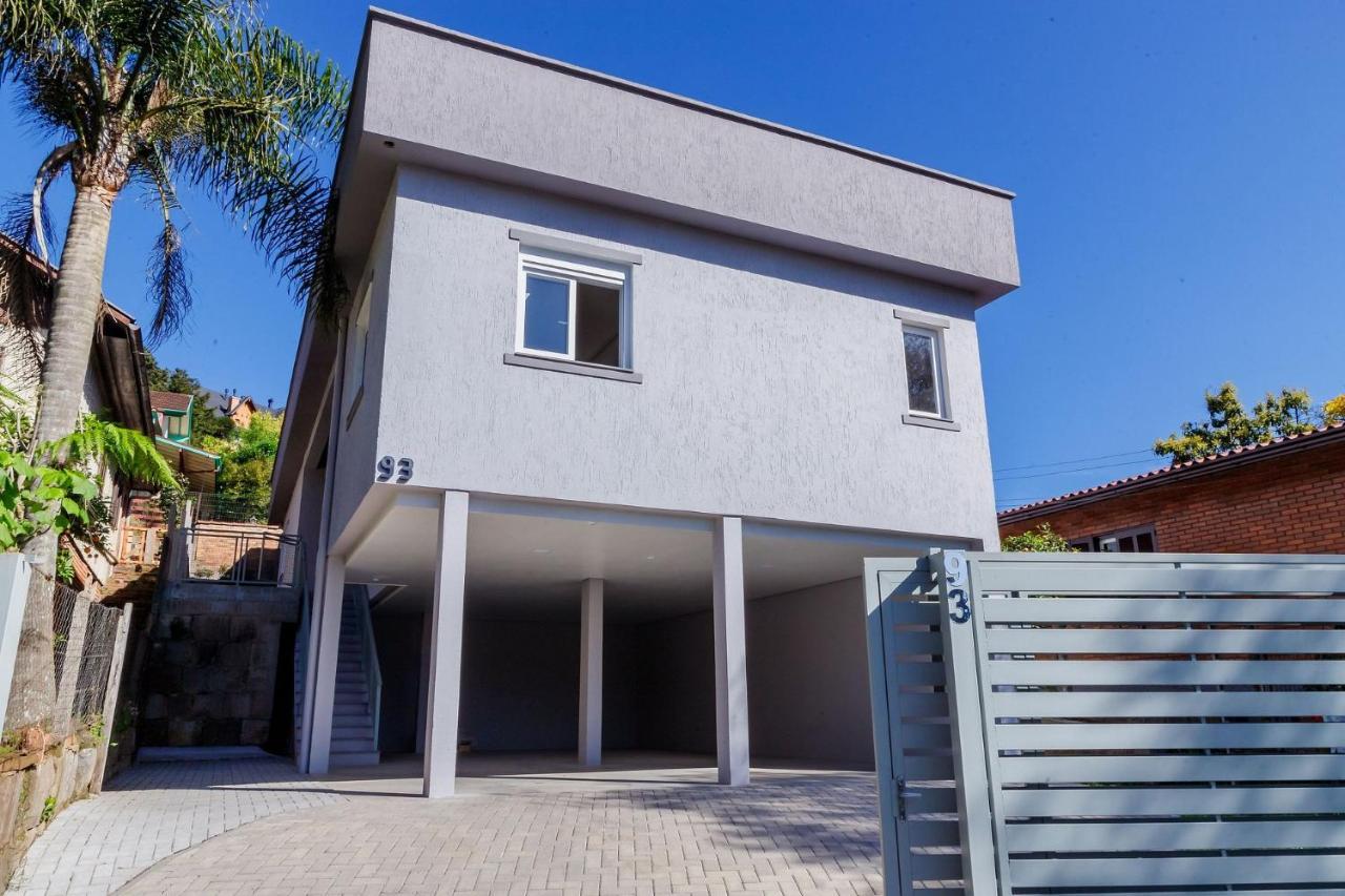 Locar-In Gramado Flat Centro A 600 M Da Rua Coberta Daire Dış mekan fotoğraf