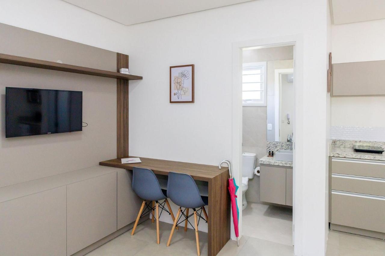 Locar-In Gramado Flat Centro A 600 M Da Rua Coberta Daire Dış mekan fotoğraf