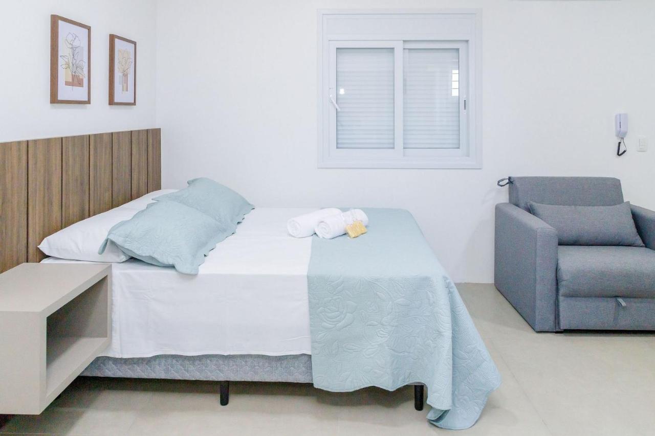 Locar-In Gramado Flat Centro A 600 M Da Rua Coberta Daire Dış mekan fotoğraf